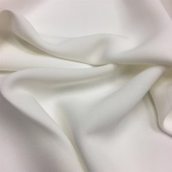 Viskose twill i rhvid - pr. 0,25 meter