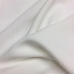 Viskose twill i rhvid - pr. 0,25 meter