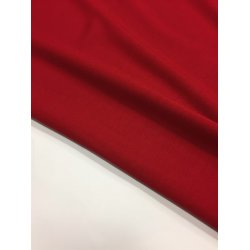 Viskosejersey i r�d - pr. 0,25 meter