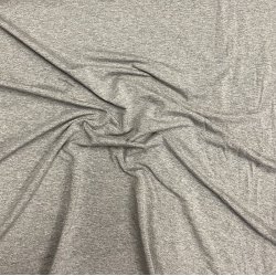 Den lkre viskose jersey i lysegr - pr. 0,25 meter