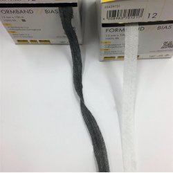 Vlieseline formb�nd 12 mm, 2 varianter - pr. meter