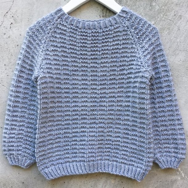 WaffelSweater - opskrift fra PixenDK / CaMaRose