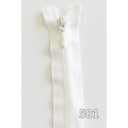 YKK kjolelynls, m/drbe, vendt spiral, ikke delbar 4 mm, 40 - 60 cm lang