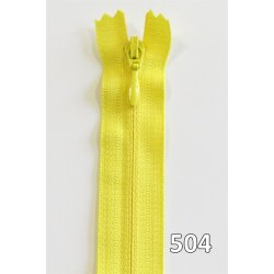 YKK kjolelynls, m/drbe, vendt spiral, ikke delbar 4 mm, 40 - 60 cm lang