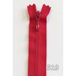 YKK kjolelynls, m/drbe, vendt spiral, ikke delbar 4 mm, 40 - 60 cm lang