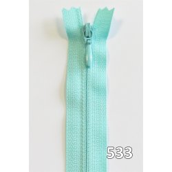 YKK kjolelynls, m/drbe, vendt spiral, ikke delbar 4 mm, 40 - 60 cm lang