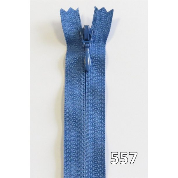 YKK kjolelynls, m/drbe, vendt spiral, ikke delbar 4 mm, 40 - 60 cm lang