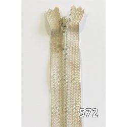 YKK kjolelynls, m/drbe, vendt spiral, ikke delbar 4 mm, 40 - 60 cm lang