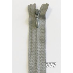 YKK kjolelynls, m/drbe, vendt spiral, ikke delbar 4 mm, 40 - 60 cm lang