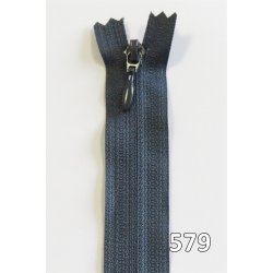 YKK kjolelynls, m/drbe, vendt spiral, ikke delbar 4 mm, 40 - 60 cm lang