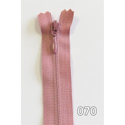 YKK kjolelynls, m/drbe, vendt spiral, ikke delbar 4 mm, 40 - 60 cm lang