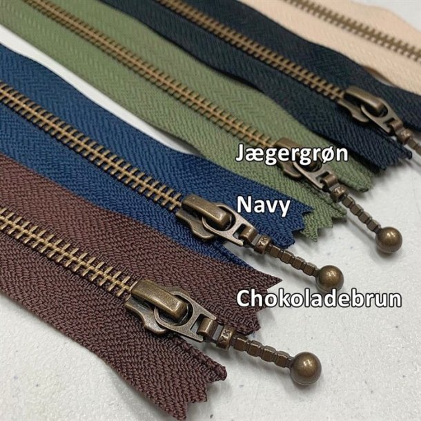 YKK Lynls til Zipper Sweater -  20 eller 35 cm lang