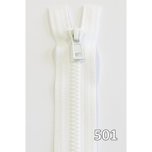 YKK lynl�s Vislon/Delrin, delbar, 6mm,  45 - 60 cm lang