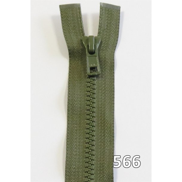 YKK lynl�s Vislon/Delrin, delbar, 6mm,  45 - 60 cm lang