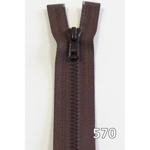 YKK lynl�s Vislon/Delrin, delbar, 6mm,  45 - 60 cm lang