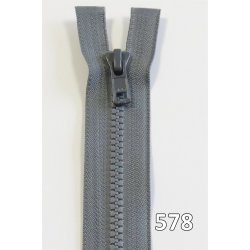 YKK lynl�s Vislon/Delrin, delbar, 6mm,  45 - 60 cm lang