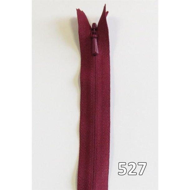 YKK usynlig lynl�s, spiral, ikke delbar 4 mm, 23 cm