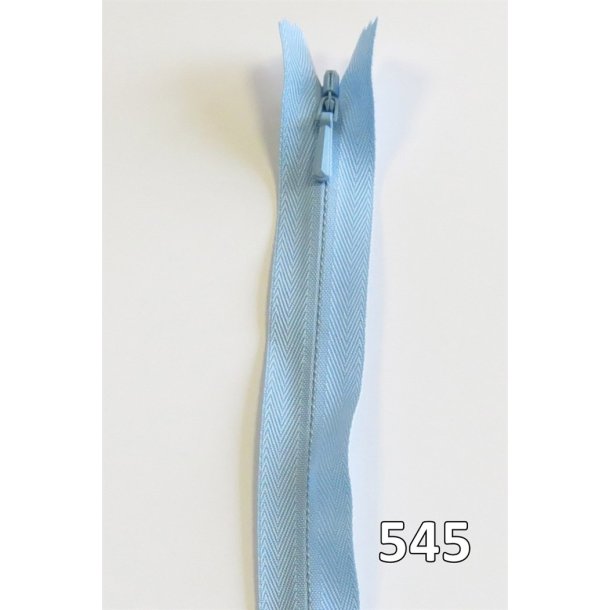 YKK usynlig lynl�s, spiral, ikke delbar 4 mm, 23 cm