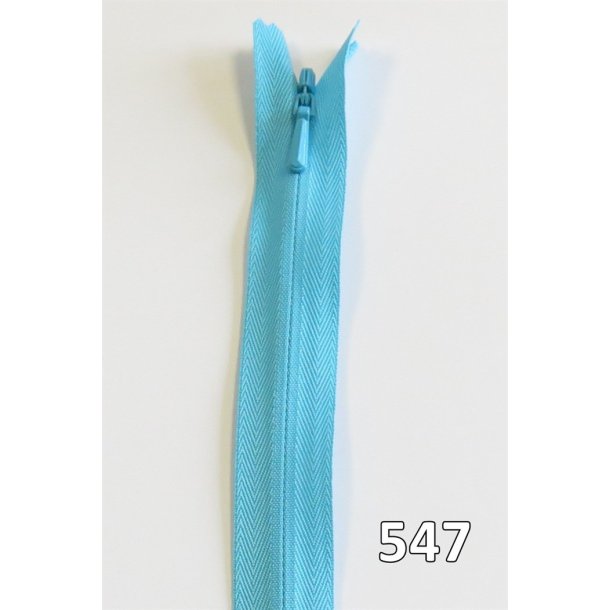 YKK usynlig lynl�s, spiral, ikke delbar 4 mm, 23 cm