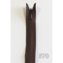 YKK usynlig lynl�s, spiral, ikke delbar 4 mm, 23 cm