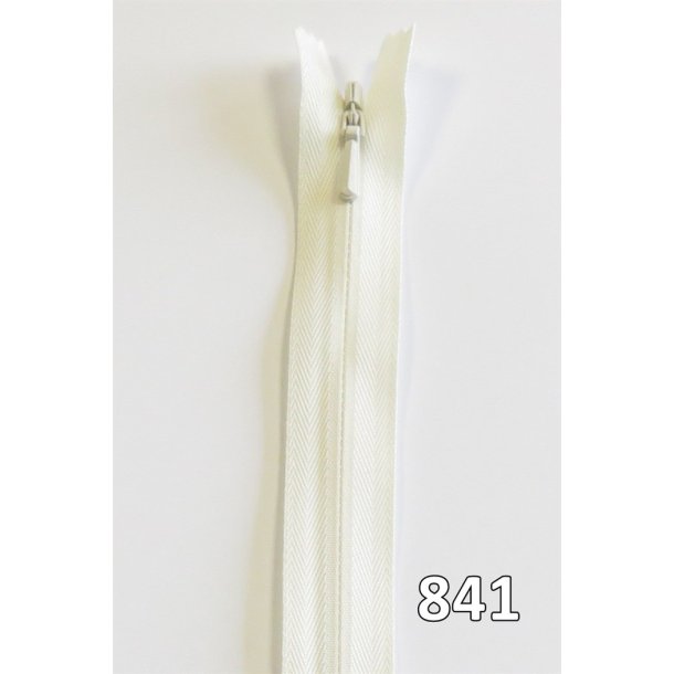 YKK usynlig lynl�s, spiral, ikke delbar 4 mm, 23 cm