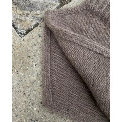 Zipper Neck - strikkeopskrift fra PetiteKnit