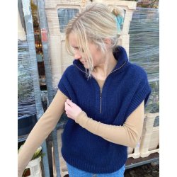 Zipper Slipover - strikkeopskrift fra PetiteKnit