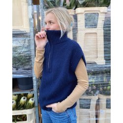 Zipper Slipover - strikkeopskrift fra PetiteKnit