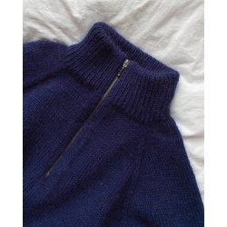 Zipper Sweater - Man - strikkeopskrift fra PetiteKnit