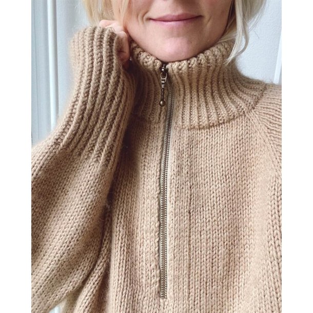 Zipper Sweater - PetiteKnit strikkekit