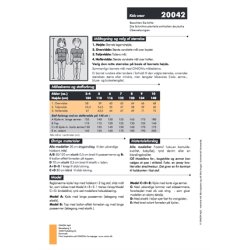 Onion 20042 - Raglanrme kjole og top. Snitmnster