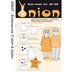 Onion 20047 - Raglanrme T-shirt og kjole. Snitmnster